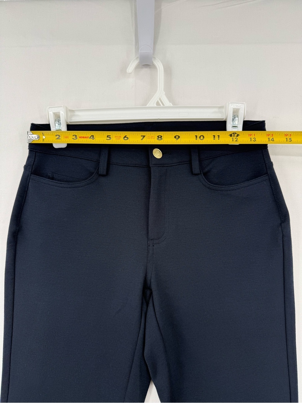 Michael Kors Navy Blue Skinny Pants Women’s Size 2 Stretch Office Career - Picture 8 of 16